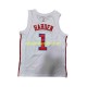 Camiseta Philadelphia 76ers Harden 1 Nike 2022-2023 City Edition Blanco Swingman